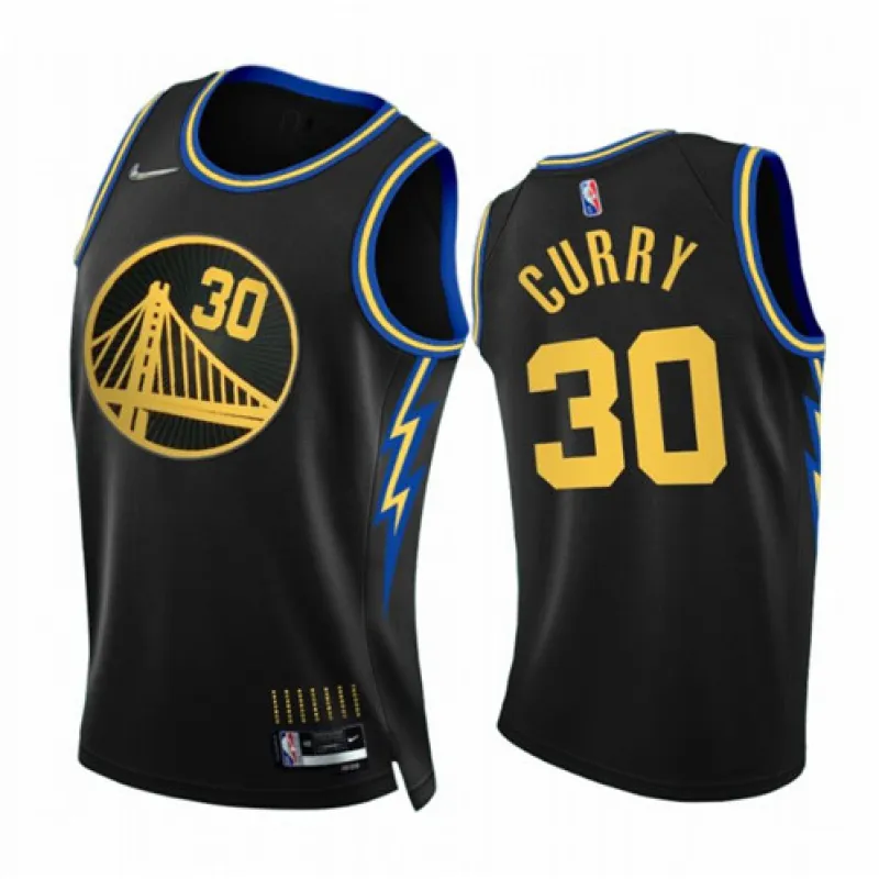 Stephen Curry, Golden State Warriors, Edizione Città 2021/22, Nero