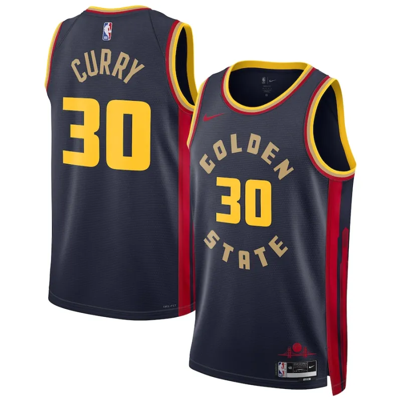 Canotta Basket Stephen Curry Warriors City Edition 2024/25 Unisex