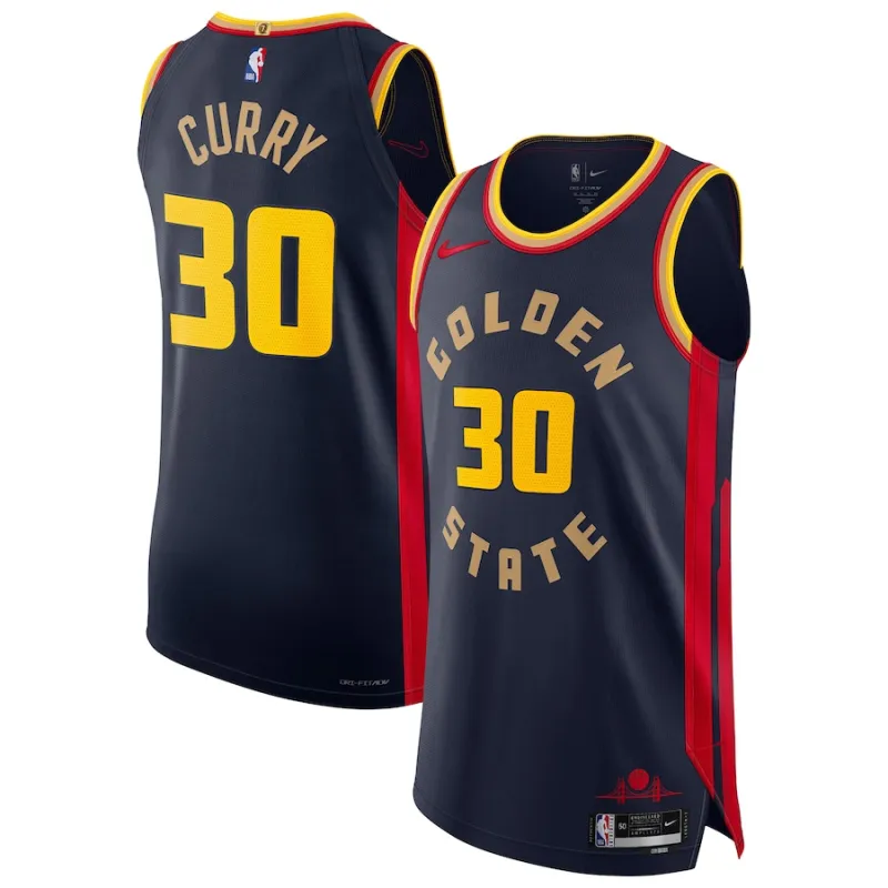 Stephen Curry, Golden State Warriors, 2024/25 City Edition, Navyblau