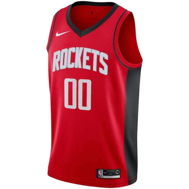 Houston Rockets, Custom Jersey, Icon Edition, Red