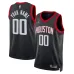Houston Rockets, Unisex-Personalisiertes Fan-Trikot für die Saison 2022/23, Statement Edition, Schwarz