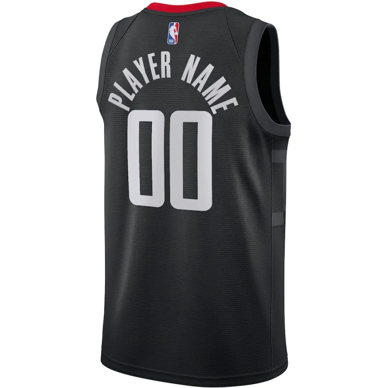 Houston Rockets, Customized Jersey, Statement Edition, Black