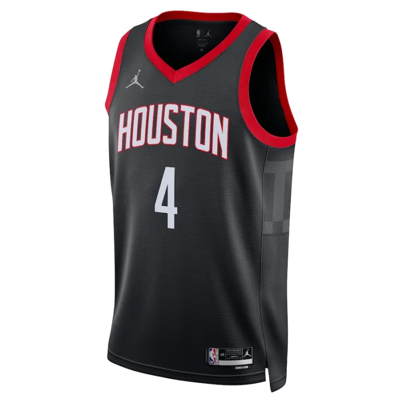 Jalen Green, Houston Rockets, Maillot unisexe, Édition Statement, Noir