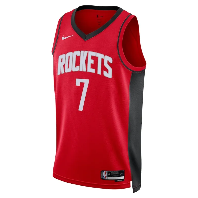 Houston Rockets Kevin Durant Swingman Jersey - Icon Edition - Red