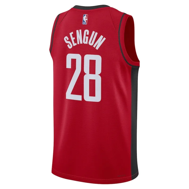 Maglia Swingman degli Houston Rockets Alperen Şengün - Edizione Icona - Rossa