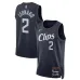 Kawhi Leonard , Los Angeles Clippers, City Edition 2023/24, Schwarz