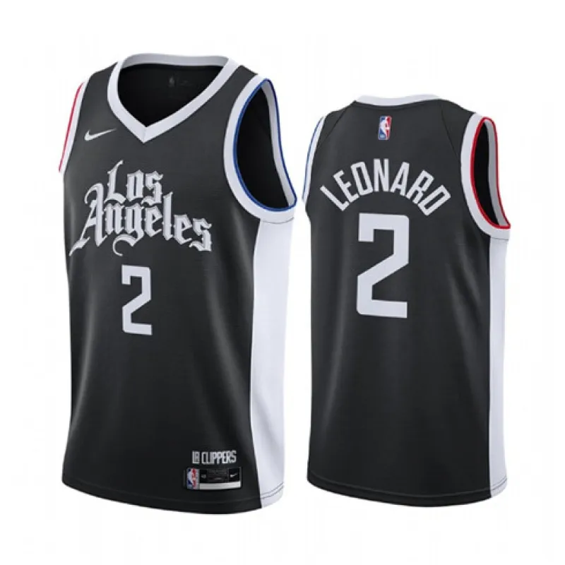 Kawhi Leonard, Los Angeles Clippers, City Edition 2020/22, Schwarz