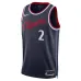 Kawhi Leonard, Los Angeles Clippers 2024/25 Édition Icone, Bleu Marine