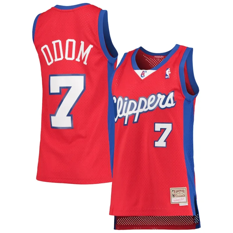 Lamar Odom, Los Angeles Clippers, Femmes, 2000/01, Rouge