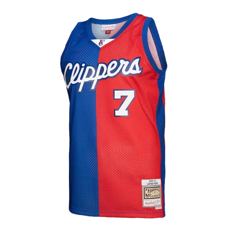 Lamar Odom, Los Angeles Clippers, 2000/01, Blue/Red