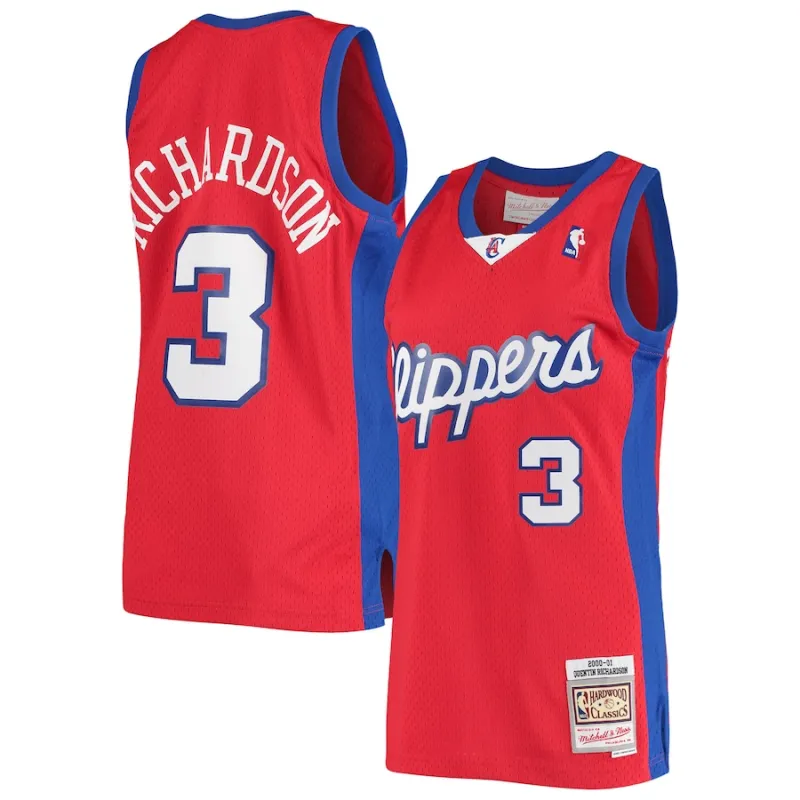 Quentin Richardson, Los Angeles Clippers, 2000/01, Red
