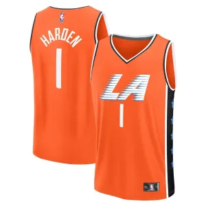 Los Angeles Clippers James Harden 2025/26 Jersey - City Edition - Orange