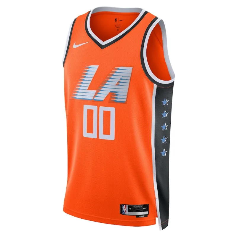 Los Angeles Clippers 2025/26 Maillot Unisexe Édition Ville - Orange