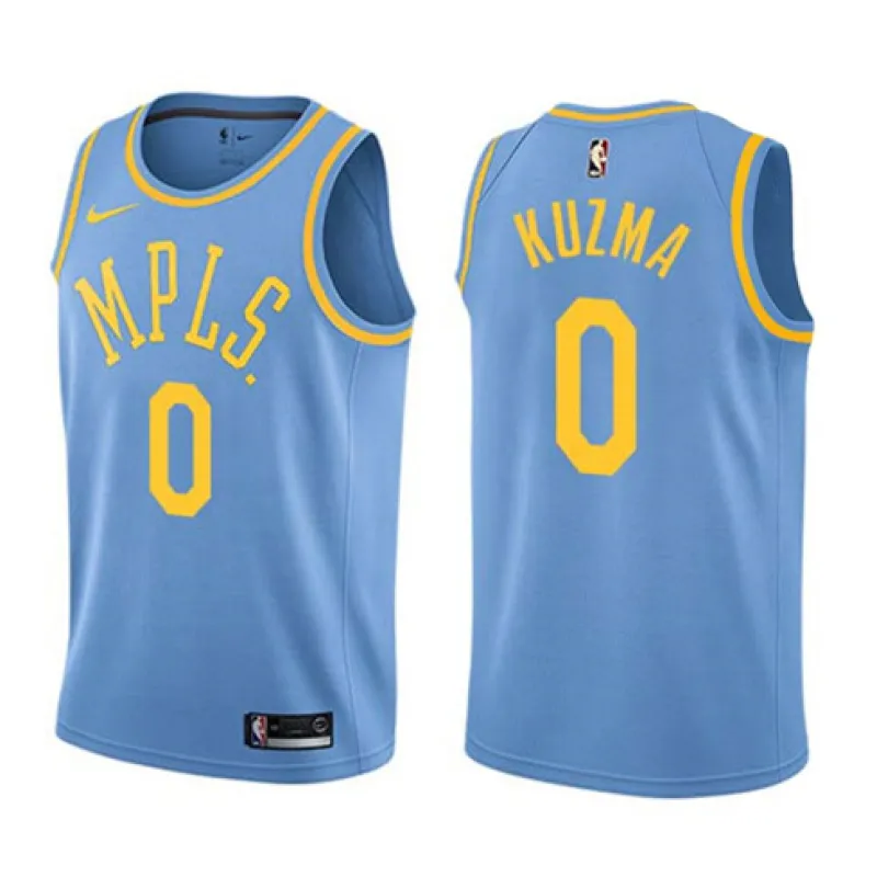 Kyle Kuzma, Los Angeles Lakers, Azul