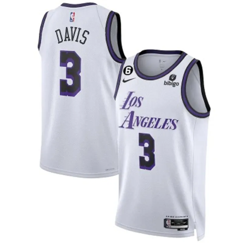 Anthony Davis, Los Angeles Lakers City Edition 2022/23, Bianco