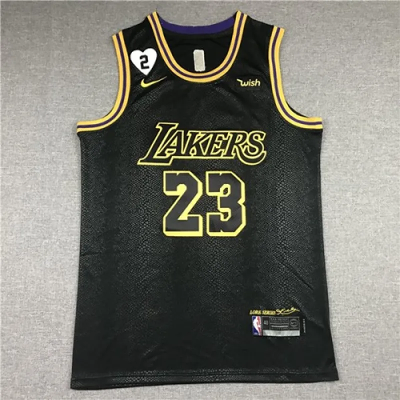 LeBron James, Los Angeles Lakers, Black Mamba 2020, Nero
