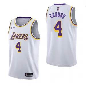 Alex Caruso, Los Angeles Lakers, 2018/19, Bianco