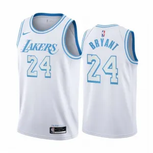 Kobe Bryant, Los Angeles Lakers, 2020/21 City Edition, White