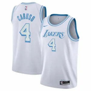 Alex Caruso, Los Angeles Lakers, Edizione Città 2020/21, Bianco