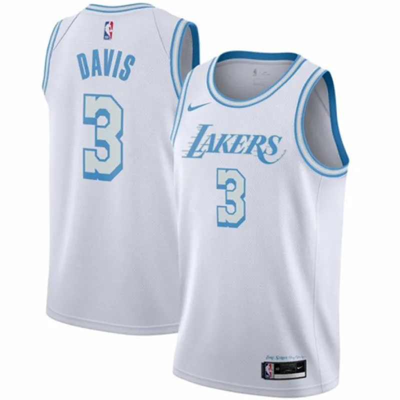 Anthony Davis, Los Angeles Lakers, Edizione Città 2020/21, Bianco