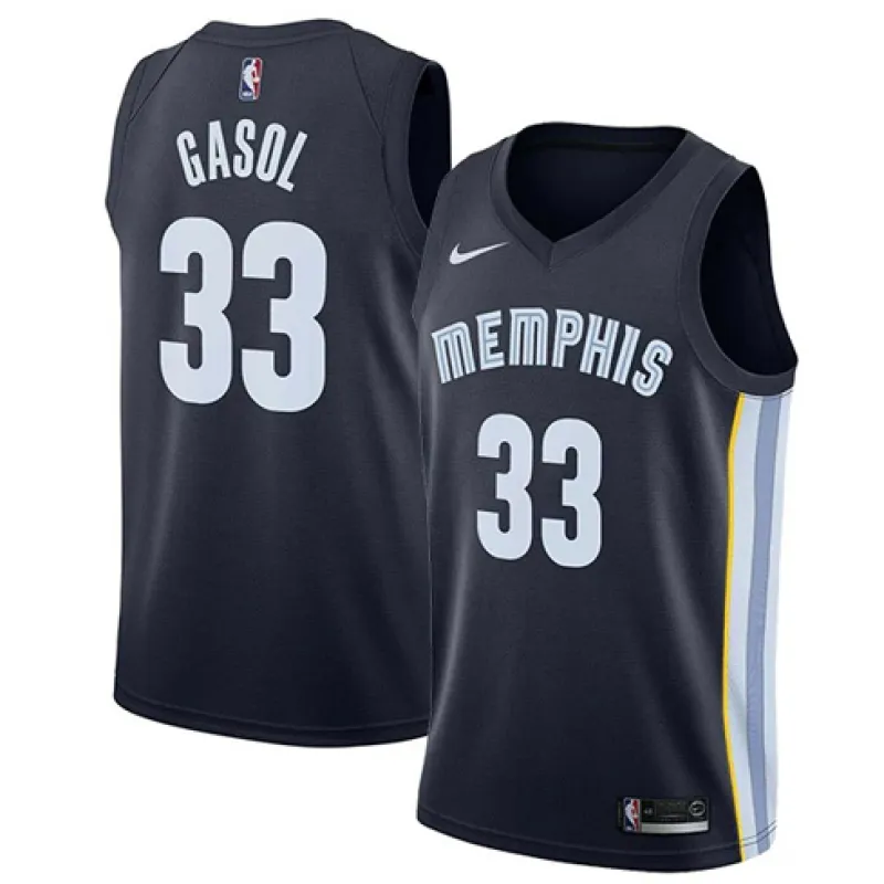 Marc Gasol. Memphis Grizzlies. Icon. Bleu foncé