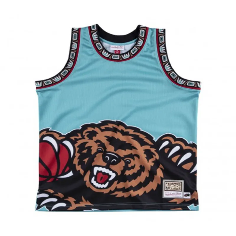 Memphis Grizzlies. Mitchell & Ness 'Big Face'. Blue