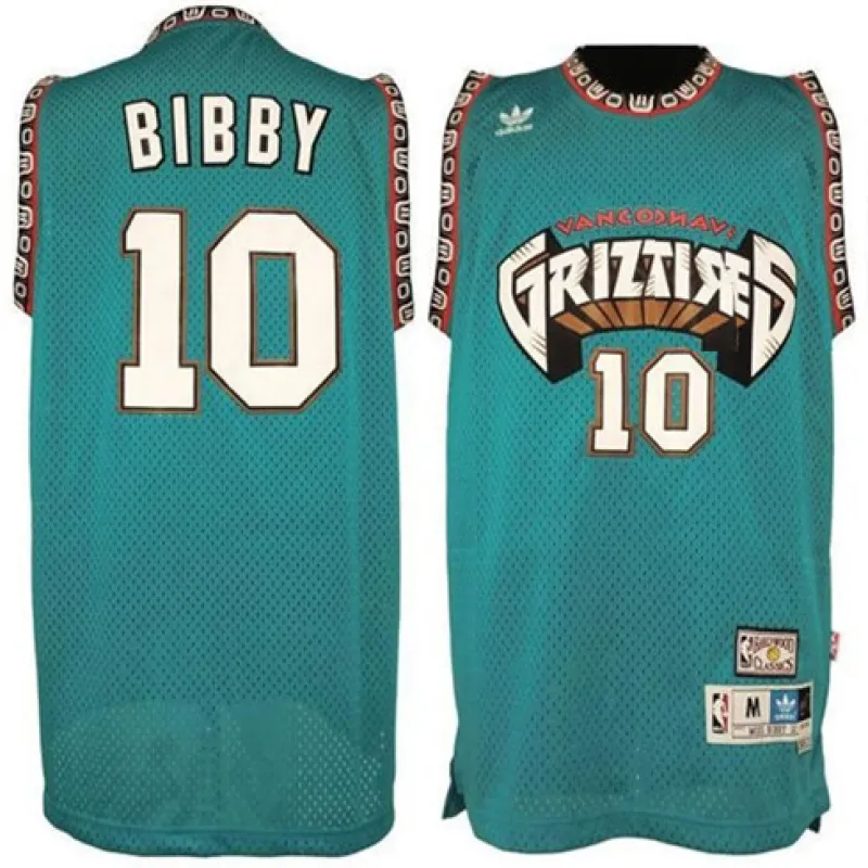 Mike Bibby. Memphis Grizzlies. Hardwood Classics. Verde