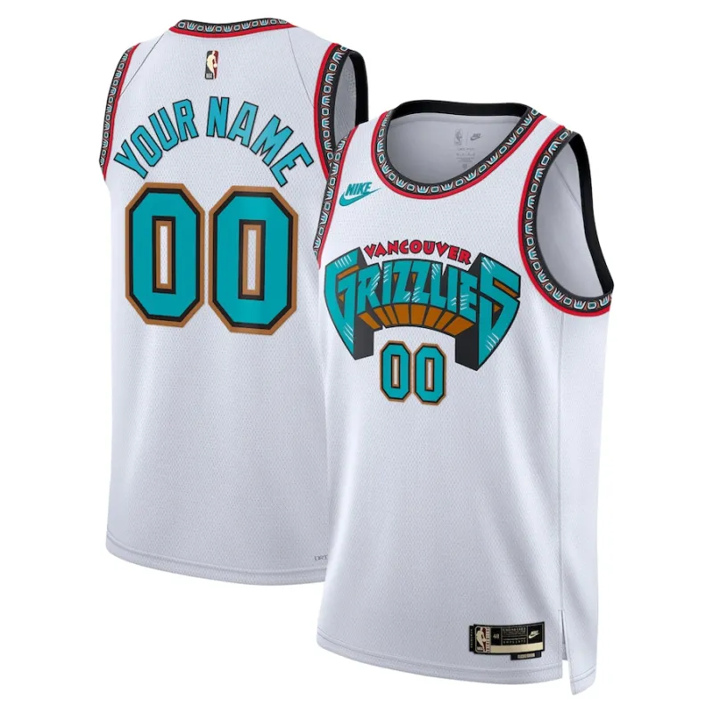 Memphis Grizzlies, Classic Edition, White