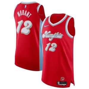 Ja Morant, Memphis Grizzlies, 2024/25 City Edition, Red