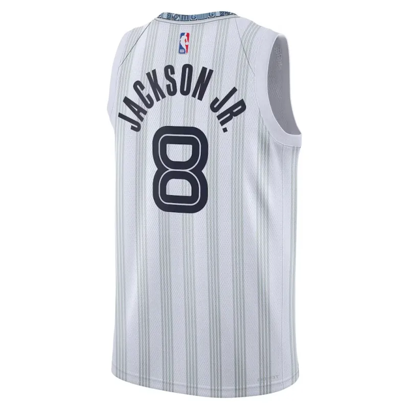 Memphis Grizzlies Jaren Jackson II 2025/26 Swingman Jersey - City Edition - White