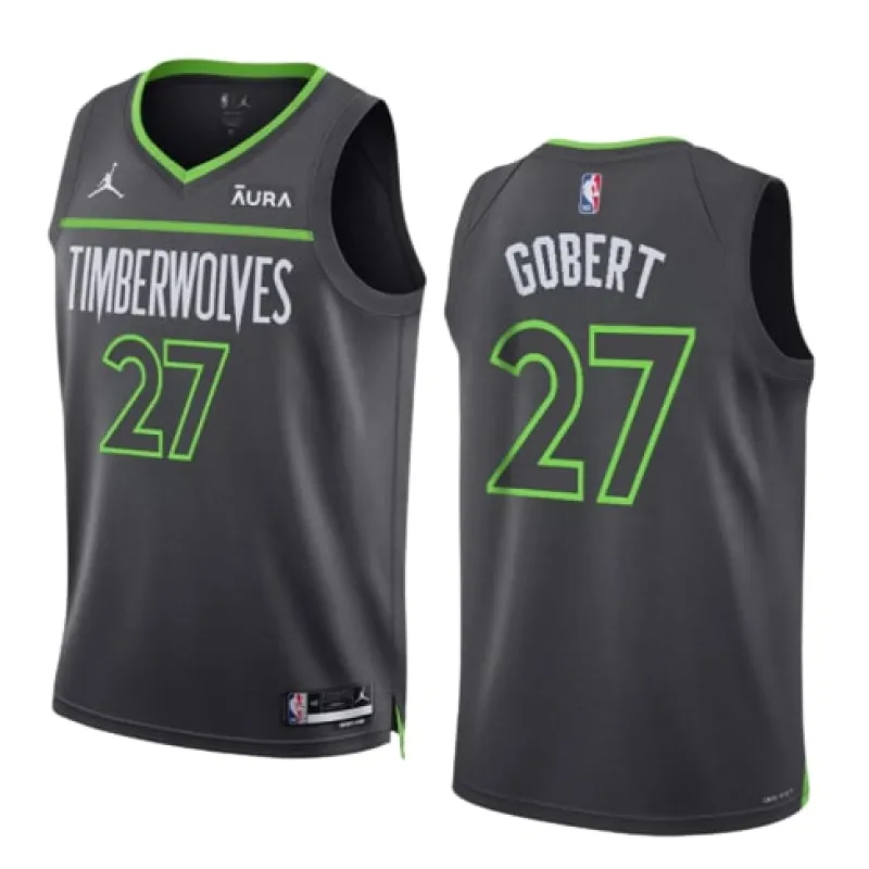 Rudy Gobert, Minnesota Timberwolves, 2022/23, Grigio