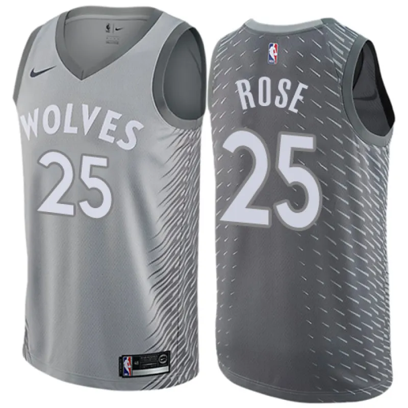 Derrick Rose, Minnesota Timberwolves, edizione città, Grigio
