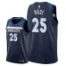 Derrick Rose, Minnesota Timberwolves, Dark Blue
