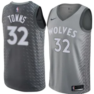 Karl - Anthony Towns, Minnesota Timberwolves, edizione città, Grigio