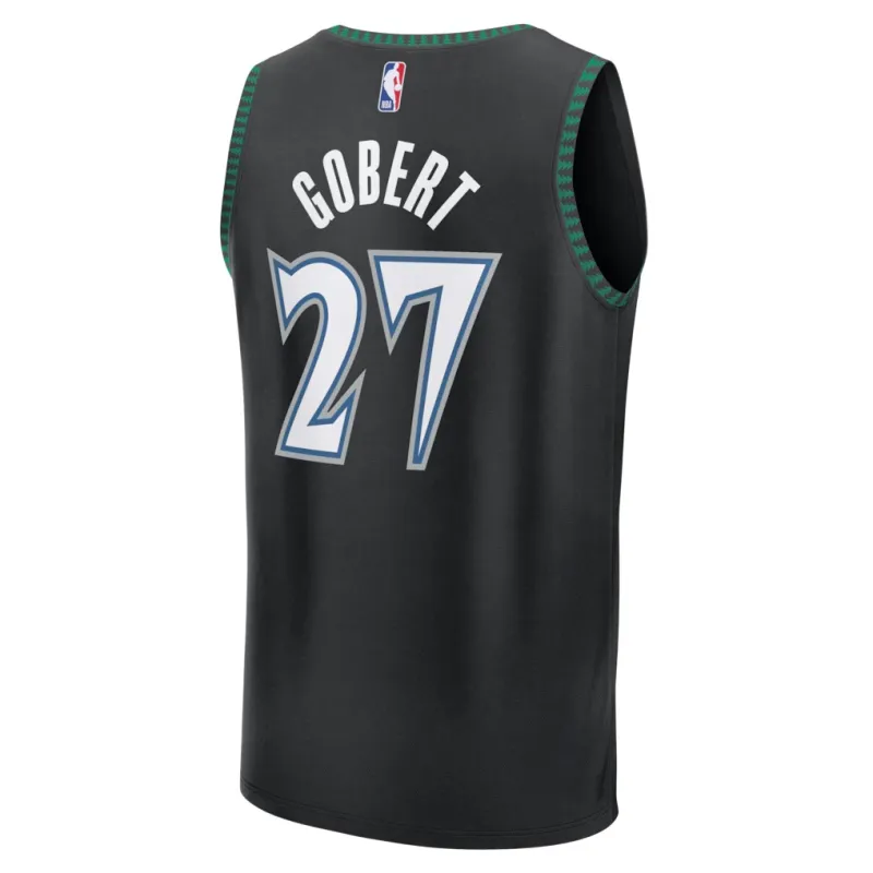 Minnesota Timberwolves Rudy Gobert Swingman Jersey - Classic Edition - Black