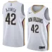 Alexis Ajinça. New Orleans Pelicans. Association Edition. White