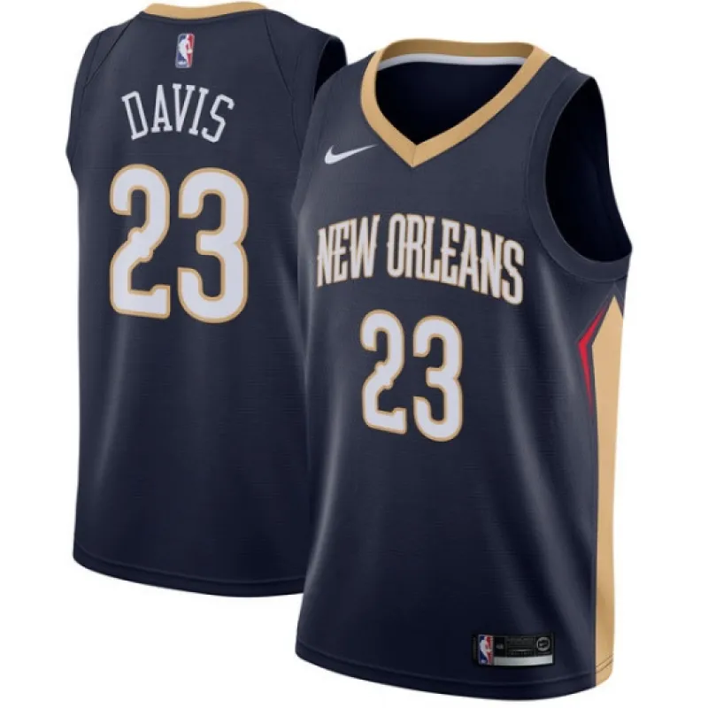 Anthony Davis. New Orleans Pelicans. Icon. Dark Blue