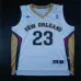 Anthony Davis. New Orleans Pelicans. Blanc