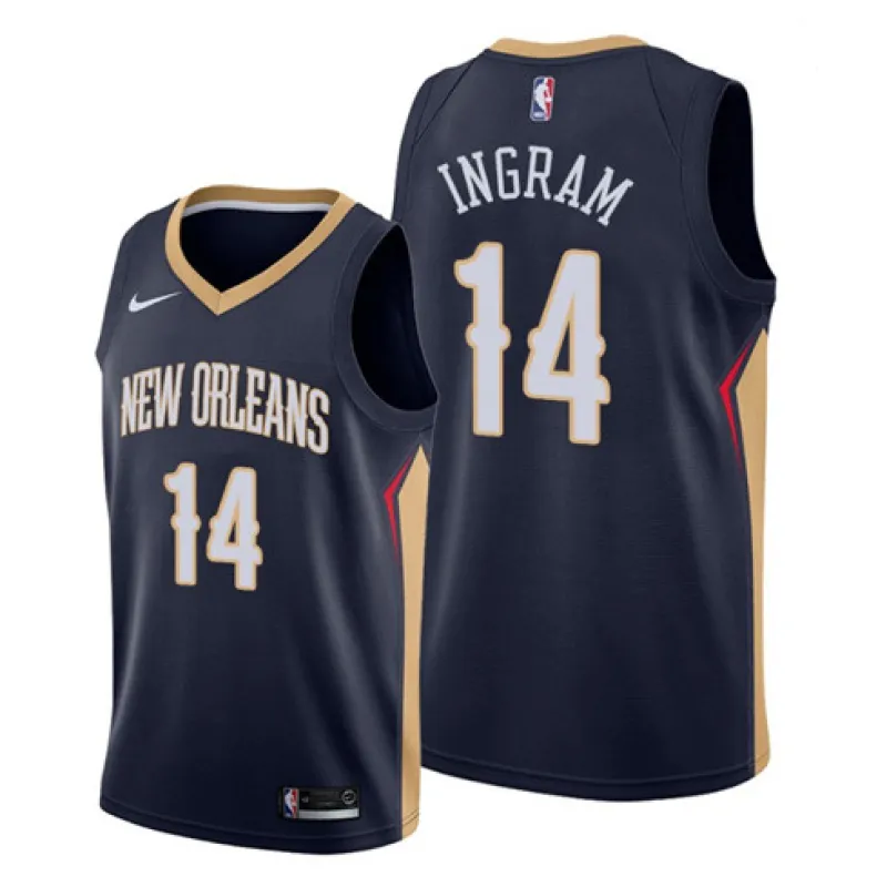 Brandon Ingram. New Orleans Pelicans. City Edition 2019/20. Weiß