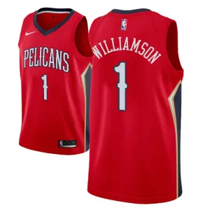 Zion Williamson. New Orleans Pelicans. 2018/19 Red