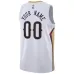 New Orleans Pelicans, maßgefertigtes Jersey, Association-Edition, Weiß