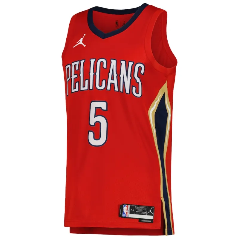 Herbert Jones, New Orleans Pelicans, Statement Edition, Red