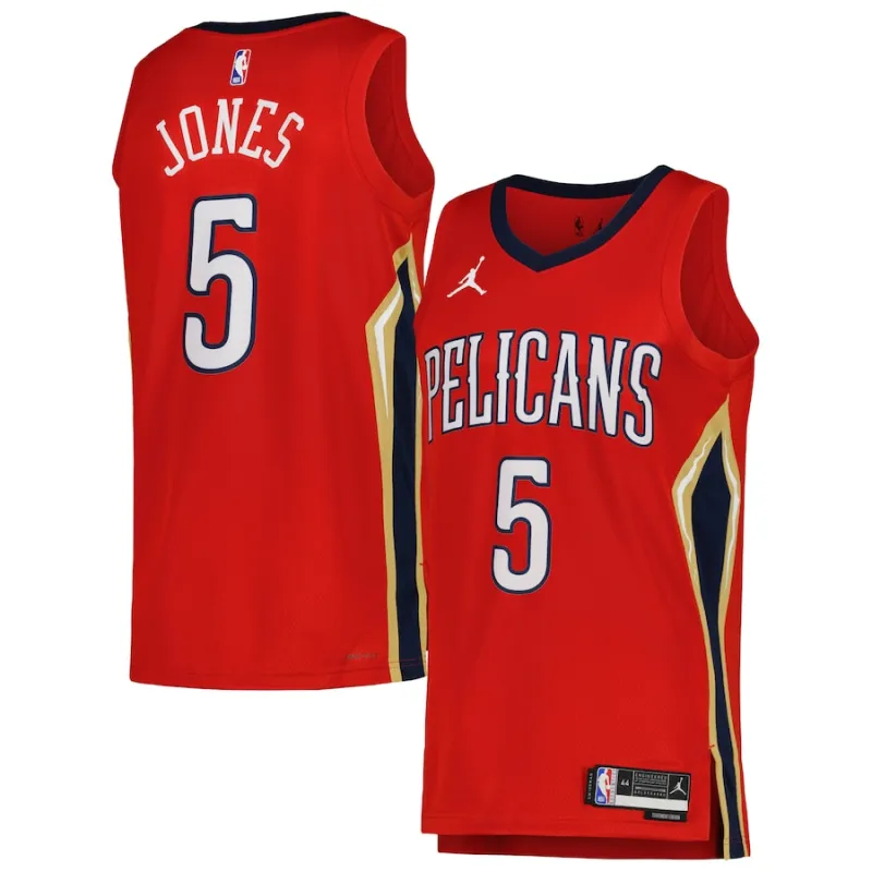 Herbert Jones, New Orleans Pelicans, Statement Edition, Red