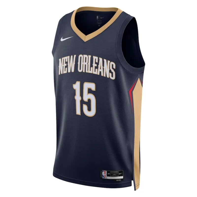 Jose Alvarado, New Orleans Pelicans, Icon-Edition, Navyblau