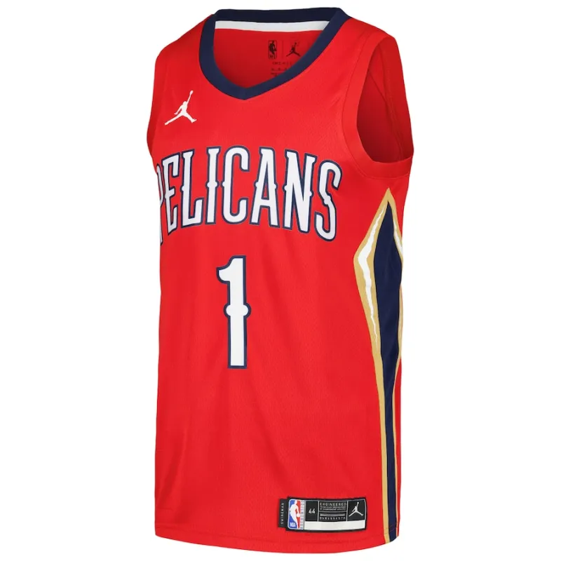 Zion Williamson, New Orleans Pelicans, Edizione Statement, Rosso