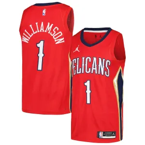 Zion Williamson, New Orleans Pelicans, Statement Edition, Red