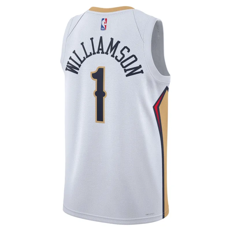 Zion Williamson, New Orleans Pelicans, Association Edition, White