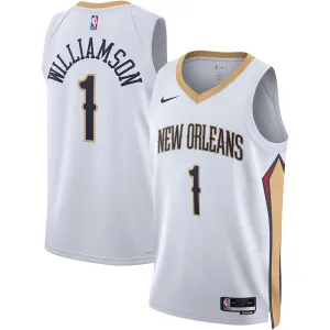 Zion Williamson, New Orleans Pelicans, Association Edition, White