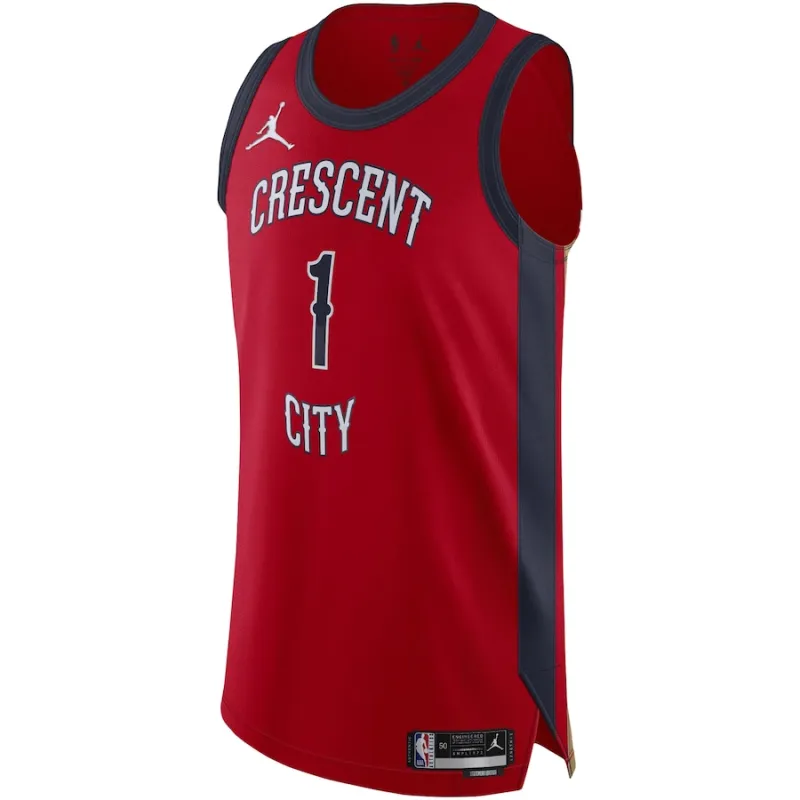 Zion Williamson, New Orleans Pelicans, Edizione Statement, Rosso