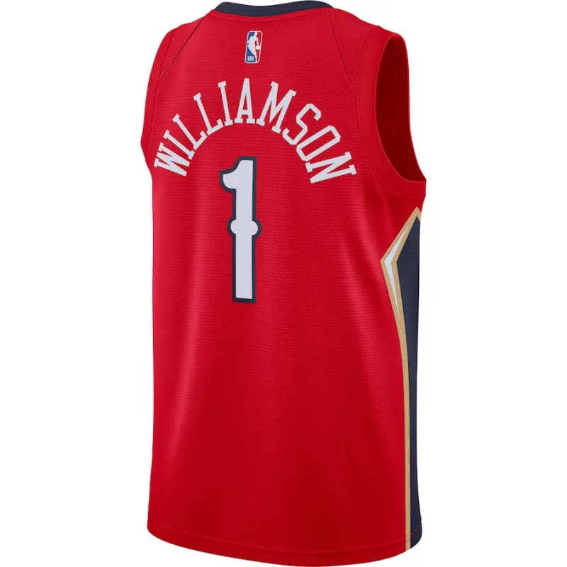Zion Williamson, New Orleans Pelicans, Édition Statement 2020/21, Rouge